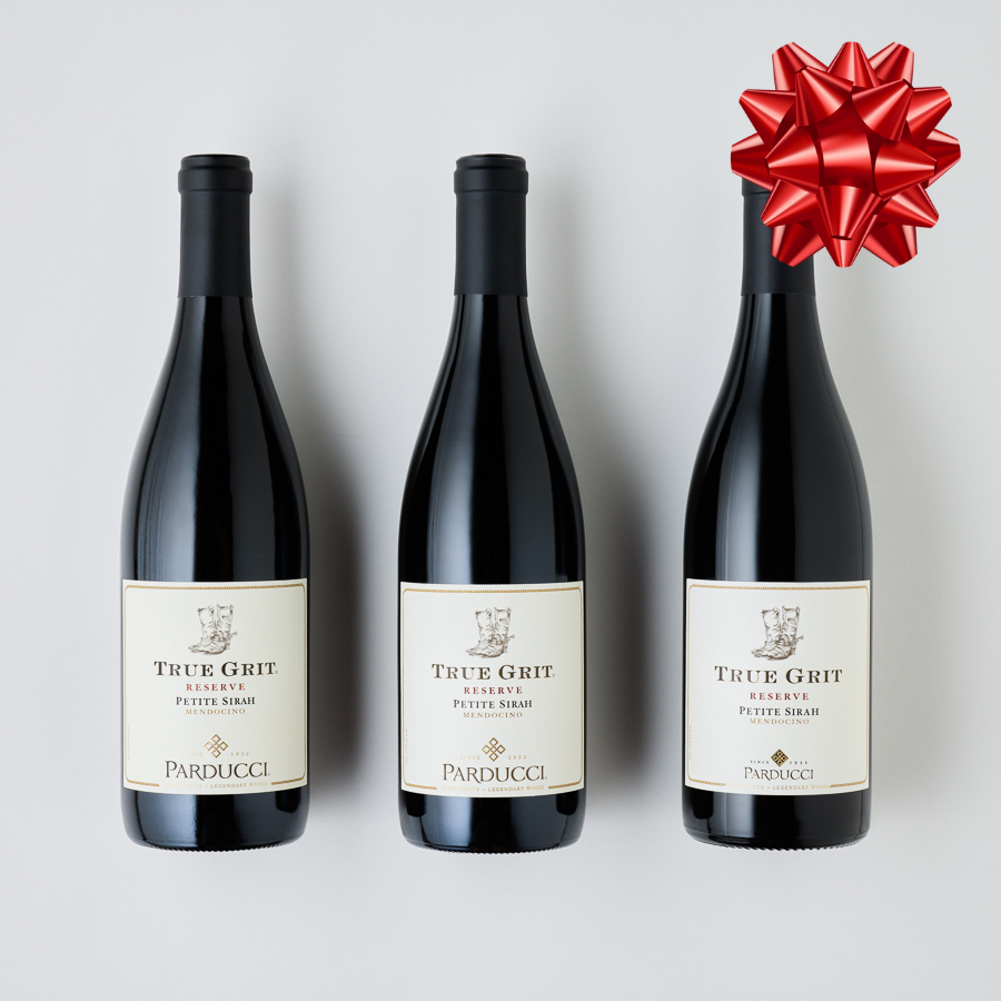 2010-2012 True Grit Petite Sirah Trio