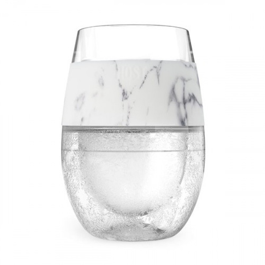 Marble Freeze Wine Glass